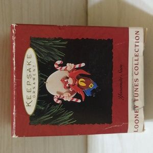 Vintage 1994 2.5" Yosemite Sam Keepsake  Ornament